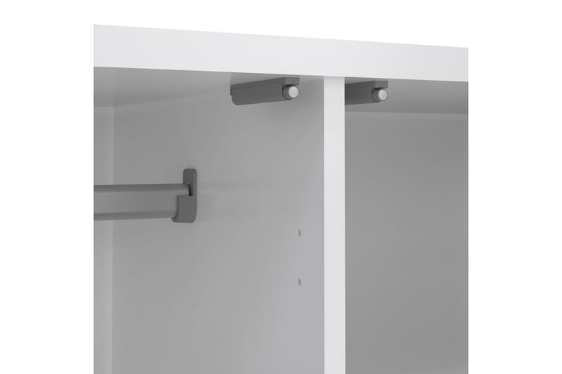 Salomns Garderobe 99x201 cm - Hvid - Opbevaring - Tøjopbevaring - Garderobeskabe