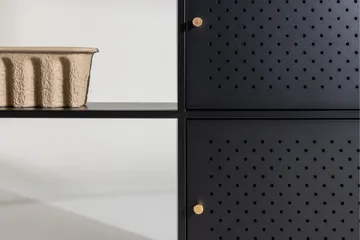 Salta Garderobe 100x75 cm - Sort - Opbevaring - Opbevaringsmøbler - Skænke & sideboards