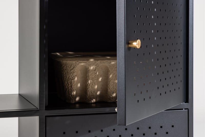 Salta Garderobe 100x75 cm - Sort - Opbevaring - Opbevaringsmøbler - Skænke & sideboards