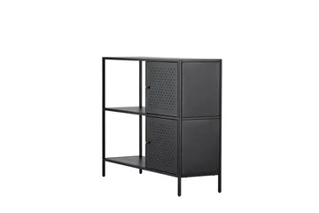 Salta Garderobe 100x75 cm - Sort - Opbevaring - Opbevaringsmøbler - Skænke & sideboards