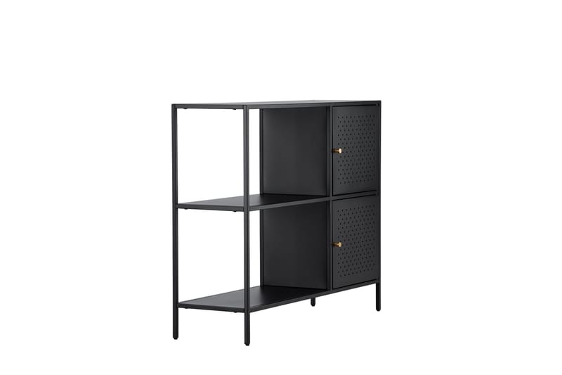 Salta Garderobe 100x75 cm - Sort - Opbevaring - Opbevaringsmøbler - Skænke & sideboards