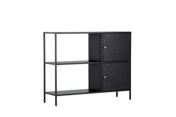 Salta Garderobe 100x75 cm - Sort - Opbevaring - Opbevaringsmøbler - Skænke & sideboards