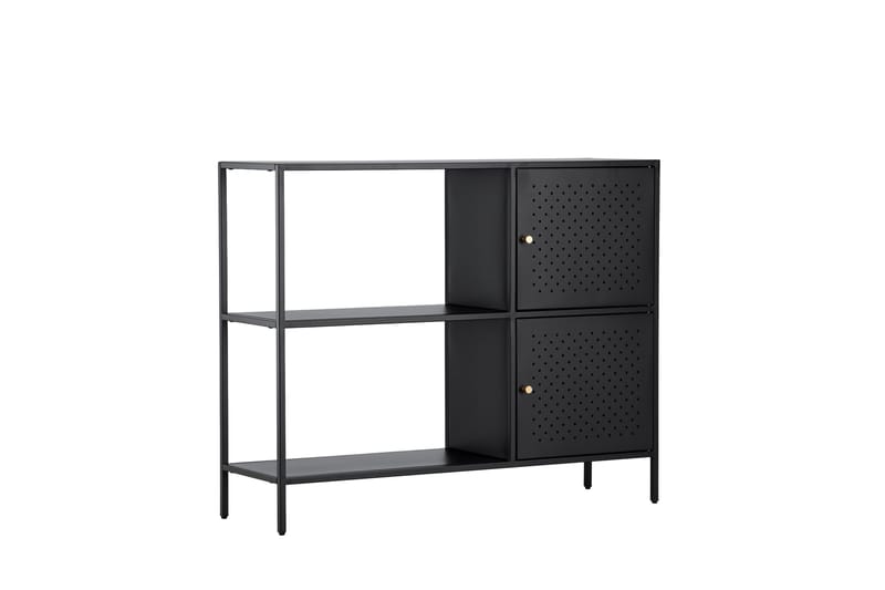 Salta Garderobe 100x75 cm - Sort - Opbevaring - Opbevaringsmøbler - Skænke & sideboards