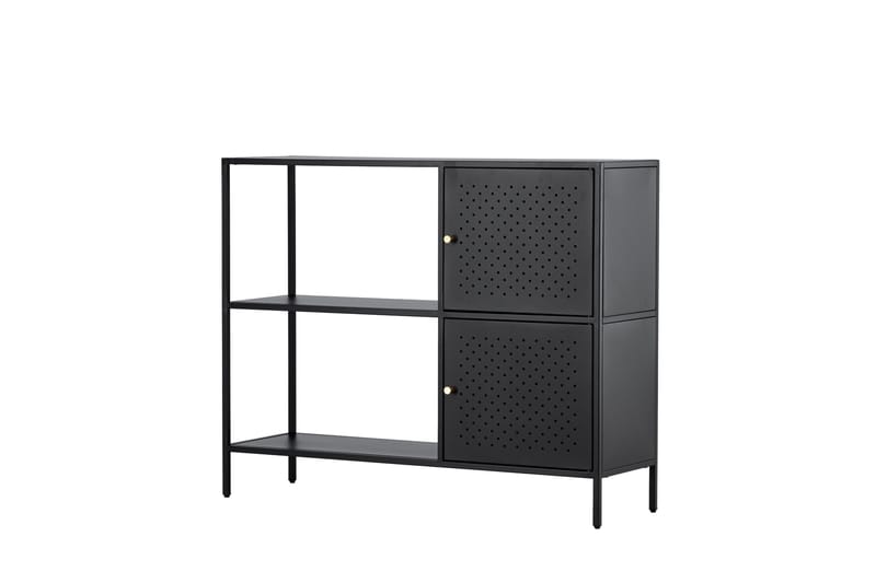 Salta Garderobe 100x75 cm - Sort - Opbevaring - Opbevaringsmøbler - Skænke & sideboards