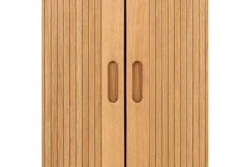 Samay Garderobe 100x200 cm - Natur - Opbevaring - Tøjopbevaring - Garderobeskabe