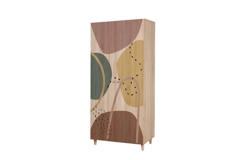 Selalesi Garderobesskåp 90x192 cm - Opbevaring - Tøjopbevaring - Garderobeskabe - Garderobeskab & klædeskab