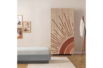 Selalesi Garderobesskåp 90x192 cm - Opbevaring - Tøjopbevaring - Garderobeskabe - Garderobeskab & klædeskab