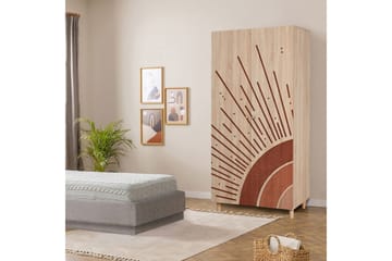 Selalesi Garderobesskåp 90x192 cm - Opbevaring - Tøjopbevaring - Garderobeskabe - Garderobeskab & klædeskab