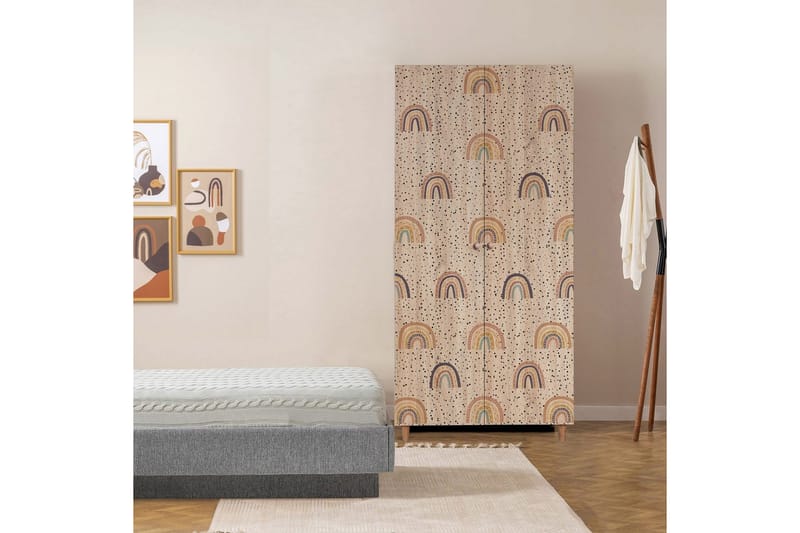 Selalesi Garderobesskåp 90x192 cm - Opbevaring - Tøjopbevaring - Garderobeskabe - Garderobeskab & klædeskab