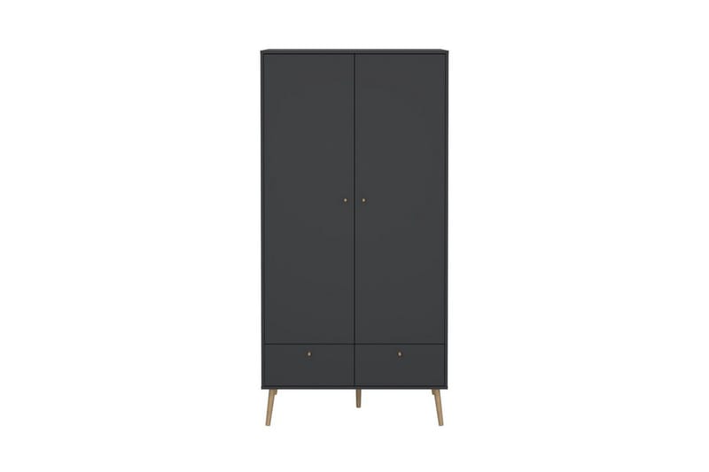 Shinta Garderobskab 99x200 cm - Grå - Opbevaring - Skoopbevaring - Skoskab