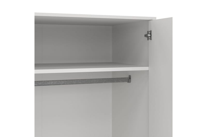 Shinta Garderobskab 99x200 cm - Hvid - Opbevaring - Tøjopbevaring - Garderobeskabe - Garderobeskab & klædeskab