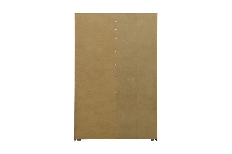 Shipts Garderobe 62x120 cm - Lys Natur/Grå - Opbevaring - Tøjopbevaring - Garderobeskabe