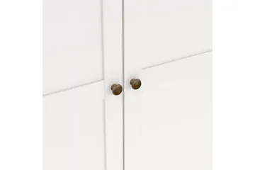 Shoiba Garderobe 138,8x200,6 cm - Hvid - Opbevaring - Tøjopbevaring - Garderobeskabe