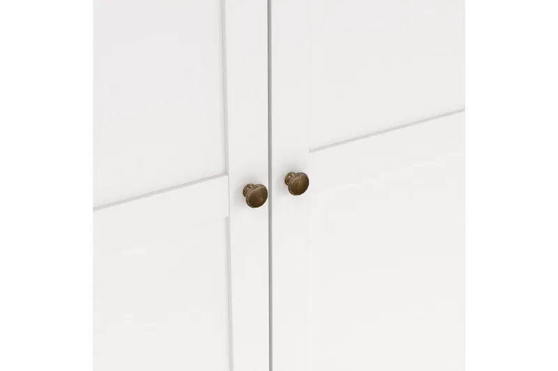 Shoiba Garderobe 138,8x200,6 cm - Hvid - Opbevaring - Tøjopbevaring - Garderobeskabe