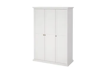 Shoiba Garderobe 138,8x200,6 cm - Hvid - Opbevaring - Tøjopbevaring - Garderobeskabe