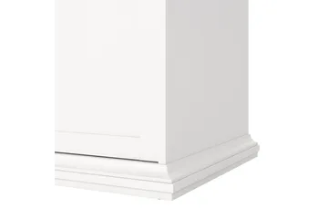 Shoiba Garderobe 138,8x200,6 cm - Hvid - Opbevaring - Tøjopbevaring - Garderobeskabe