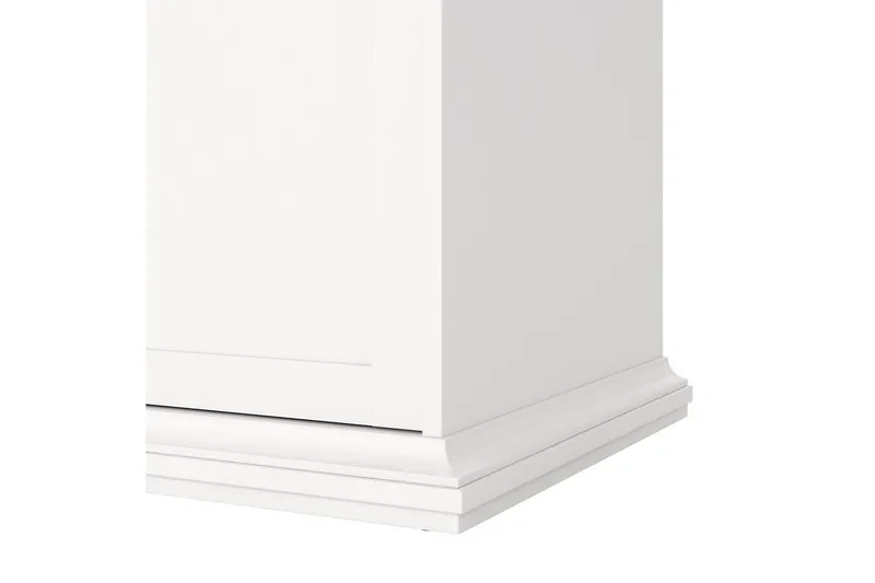 Shoiba Garderobe 138,8x200,6 cm - Hvid - Opbevaring - Tøjopbevaring - Garderobeskabe