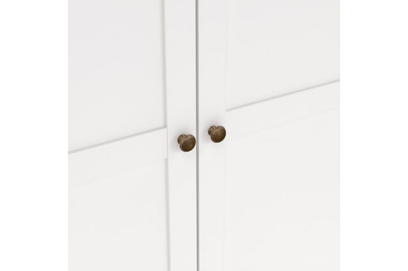 Shoiba Garderobe 138,8x200,6 cm - Hvid - Opbevaring - Tøjopbevaring - Garderobeskabe