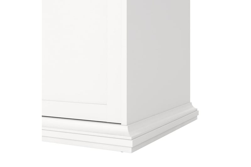 Shoiba Garderobe 138,8x200,6 cm - Hvid - Opbevaring - Tøjopbevaring - Garderobeskabe