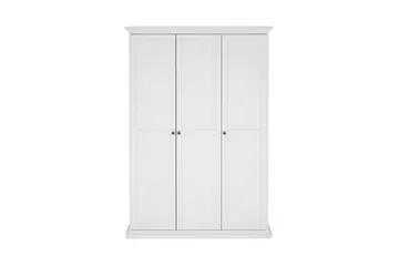 Shoiba Garderobe 138,8x200,6 cm - Hvid - Opbevaring - Tøjopbevaring - Garderobeskabe
