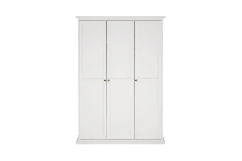 Shoiba Garderobe 138,8x200,6 cm - Hvid - Opbevaring - Tøjopbevaring - Garderobeskabe