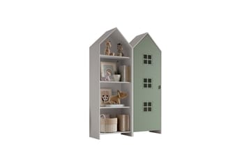 Skab Casami Brugge 2-delt med 1 Dør Grøn