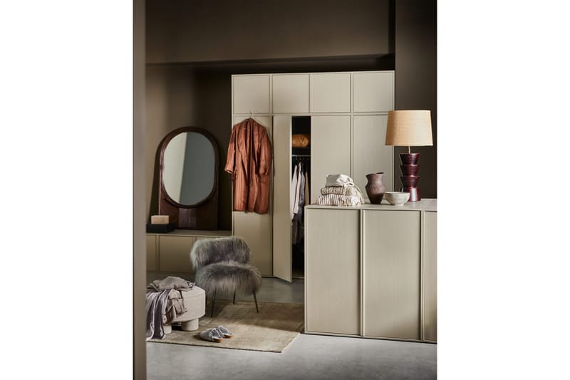 Skab Dagligt 110x50 cm, Enkelt Dør - 110x50 cm, Enkelt Dør - Opbevaring - Tøjopbevaring - Garderobeskabe - Garderobeskab & klædeskab