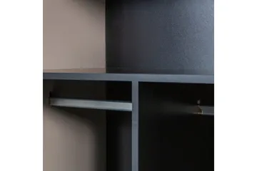 Skab Dagligt 200x100 cm, Dobbeltdøre - 200x100 cm, Dobbeltdøre - Opbevaring - Tøjopbevaring - Garderobeskabe - Garderobeskab & klædeskab