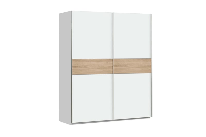 Slosser garderobe 150x191 cm - Hvid - Opbevaring - Tøjopbevaring - Garderobeskabe