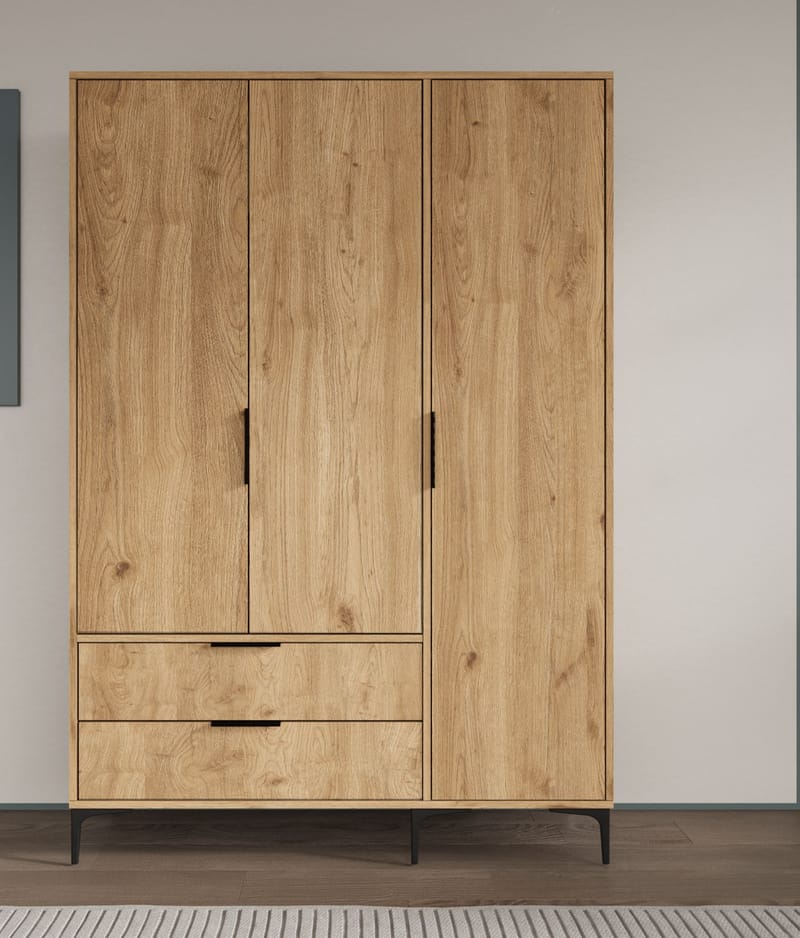 Sorav garderobe 120x192 cm - Eg - Opbevaring - Tøjopbevaring - Garderobeskabe - Garderobeskab & klædeskab