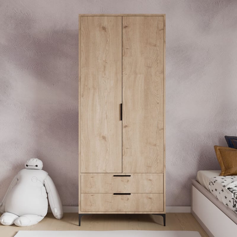 Sorav garderobe 80x192 cm - Eg - Opbevaring - Tøjopbevaring - Garderobeskabe - Garderobeskab & klædeskab