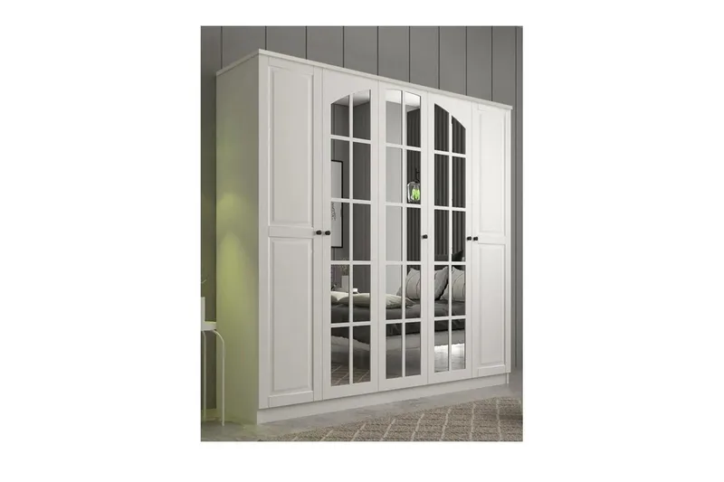 Sorrel Garderobesskåp 175x184 cm - Opbevaring - Tøjopbevaring - Garderobeskabe - Garderobeskab & klædeskab