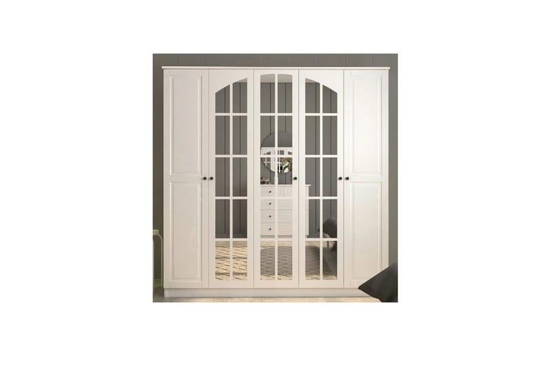 Sorrel Garderobesskåp 175x184 cm - Opbevaring - Tøjopbevaring - Garderobeskabe - Garderobeskab & klædeskab