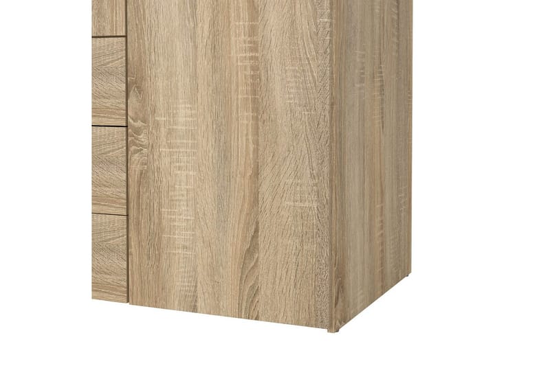 Space Garderobe 154x200 cm - Natur - Opbevaring - Tøjopbevaring - Garderobeskabe