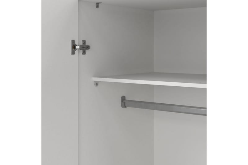 Space Garderobe 78x175 cm - Hvid - Opbevaring - Tøjopbevaring - Garderobeskabe