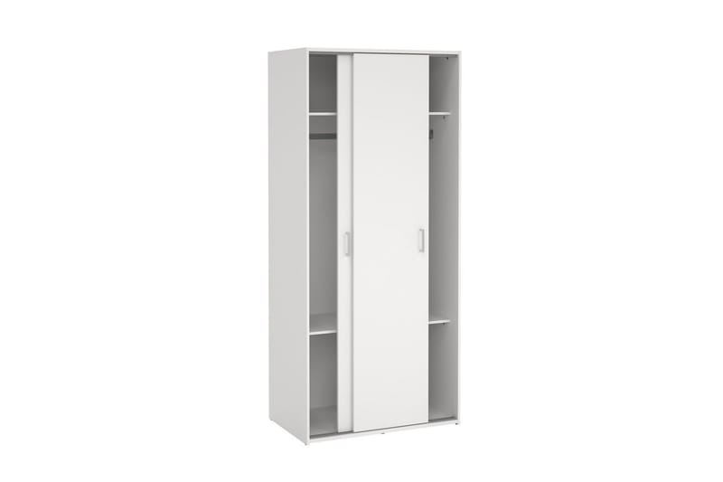 Space Garderobe 78x175 cm - Hvid - Opbevaring - Tøjopbevaring - Garderobeskabe
