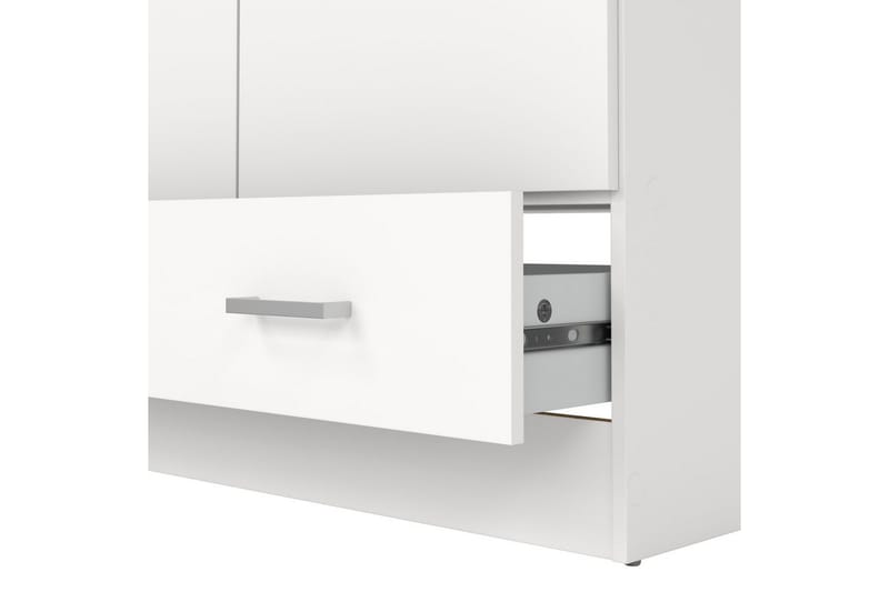 Space Garderobskab 79x170 cm - Hvid - Opbevaring - Tøjopbevaring - Garderobeskabe - Garderobeskab & klædeskab