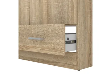 Space Garderobskab 79x170 cm - Natur - Opbevaring - Tøjopbevaring - Garderobeskabe - Garderobeskab & klædeskab