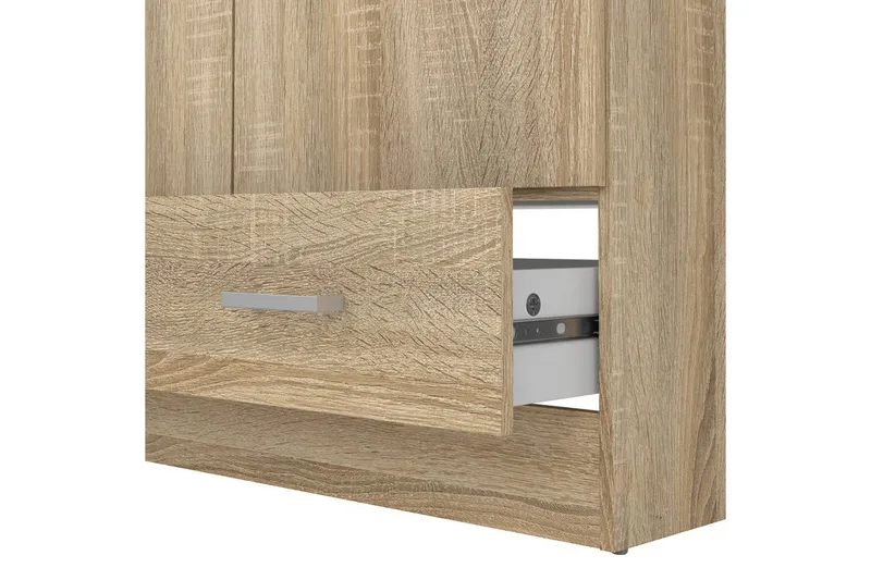 Space Garderobskab 79x170 cm - Natur - Opbevaring - Tøjopbevaring - Garderobeskabe - Garderobeskab & klædeskab