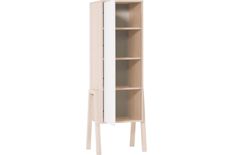 Spot Garderobe Træ/Natur/Hvid - VOX - Opbevaring - Tøjopbevaring - Garderobeskabe - Garderobeskab & klædeskab