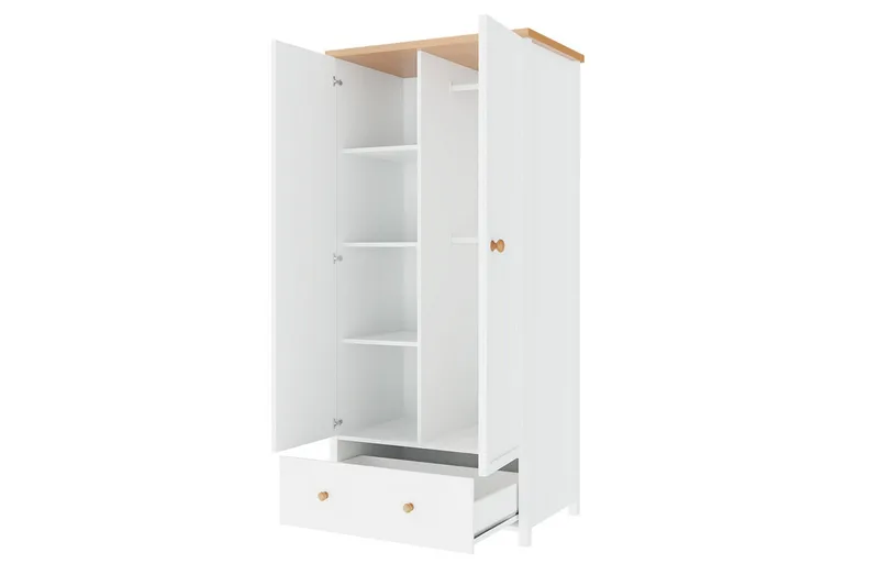 Story garderobe 85x52x196 cm - Opbevaring - Tøjopbevaring - Garderobeskabe