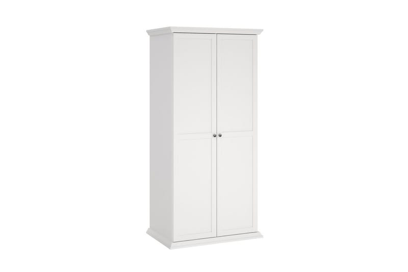 Suneta Garderobe 96x200 cm - Hvid - Opbevaring - Tøjopbevaring - Garderobeskabe