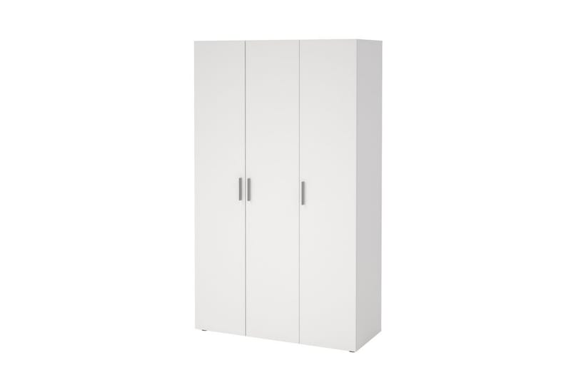 Suntia Garderobe 118x201 cm - Hvid - Opbevaring - Tøjopbevaring - Garderobeskabe