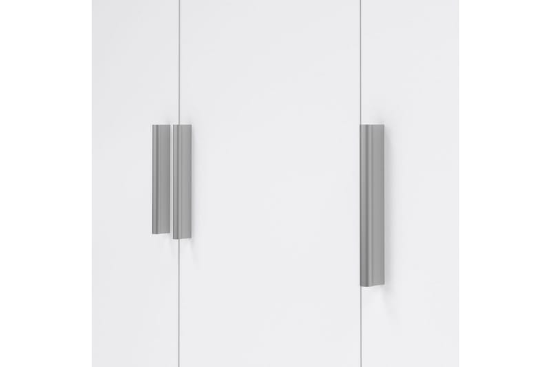 Suntia Garderobe 118x201 cm - Hvid/Natur - Opbevaring - Tøjopbevaring - Garderobeskabe