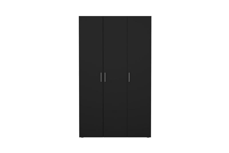 Suntia Garderobe 118x201 cm - Sort - Opbevaring - Tøjopbevaring - Garderobeskabe