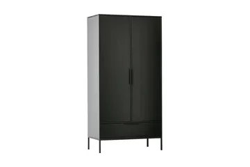 Swichor garderobe 180 cm - Sort - Opbevaring - Tøjopbevaring - Garderobeskabe