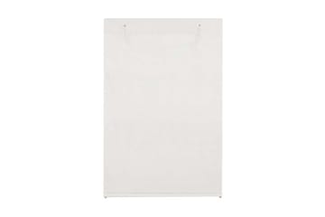 Tøjgarderobe I 3 Niveauer 110 X 40 X 170 Cm - Hvid - Opbevaring - Tøjopbevaring - Garderobeskabe