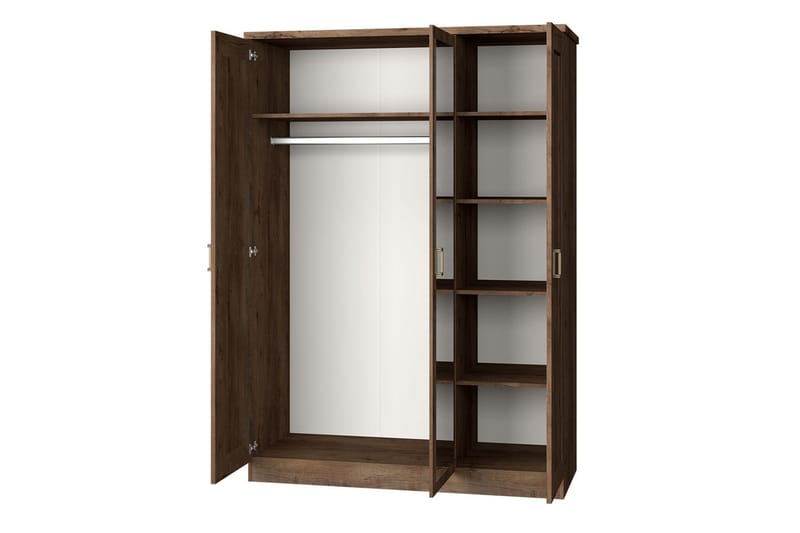 Tadeusz Garderobe 135x57x190 cm - Opbevaring - Tøjopbevaring - Garderobeskabe