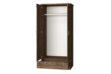 Tadeusz Garderobe 90x57x190 cm - Opbevaring - Tøjopbevaring - Garderobeskabe