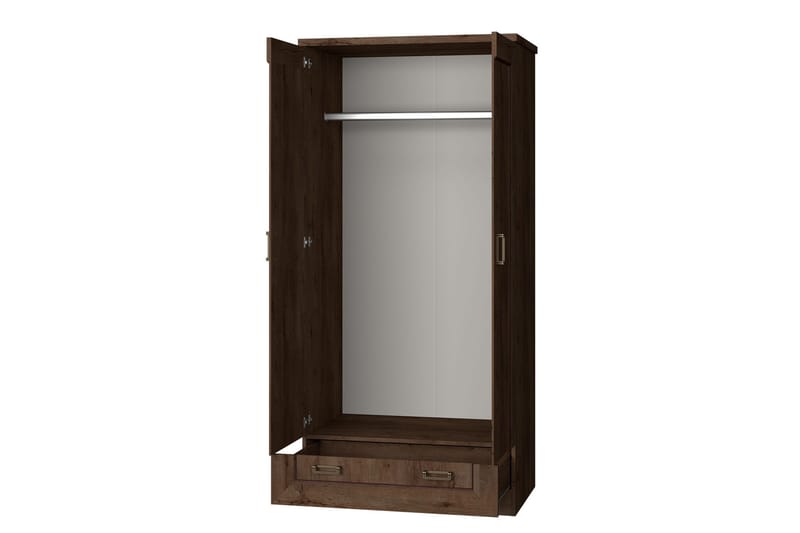 Tadeusz Garderobe 90x57x190 cm - Opbevaring - Tøjopbevaring - Garderobeskabe